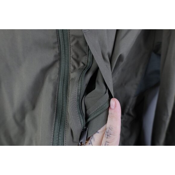 Royal Robbins Mens Medium Distressed Full Zip Hooded Windbreaker Rain Jacket - Picture 5 of 16